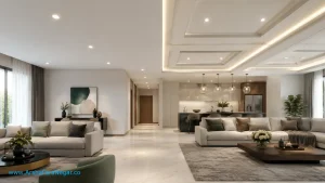 اجرای کناف سقف ساده بهتر است یا طرح‌دار؟