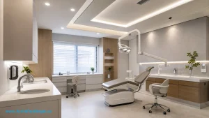بازسازی مطب پزشک با متریال بهداشتی